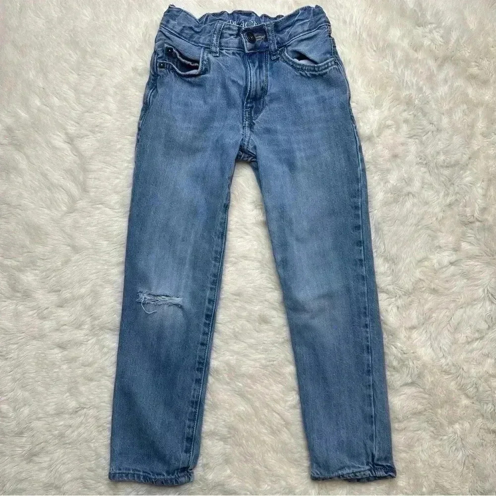 The Children’s Plave Jeans Straight Leg Light Wash Size 6 - Picture 1 of 16